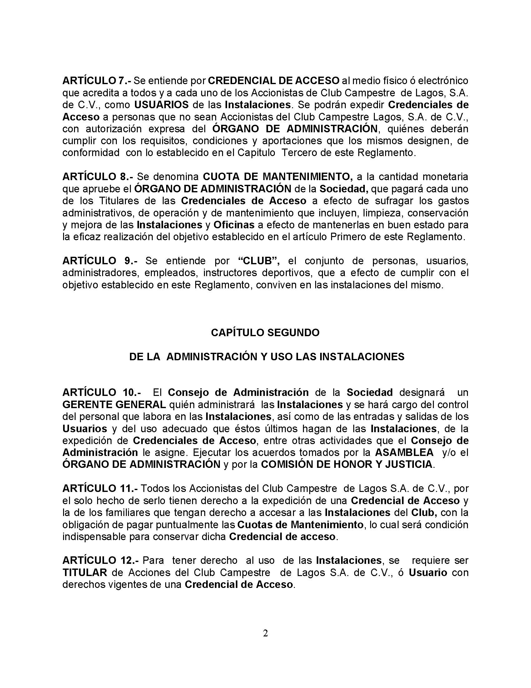 Reglam de funcionamiento publicado 01 feb 2023 Pgina 02