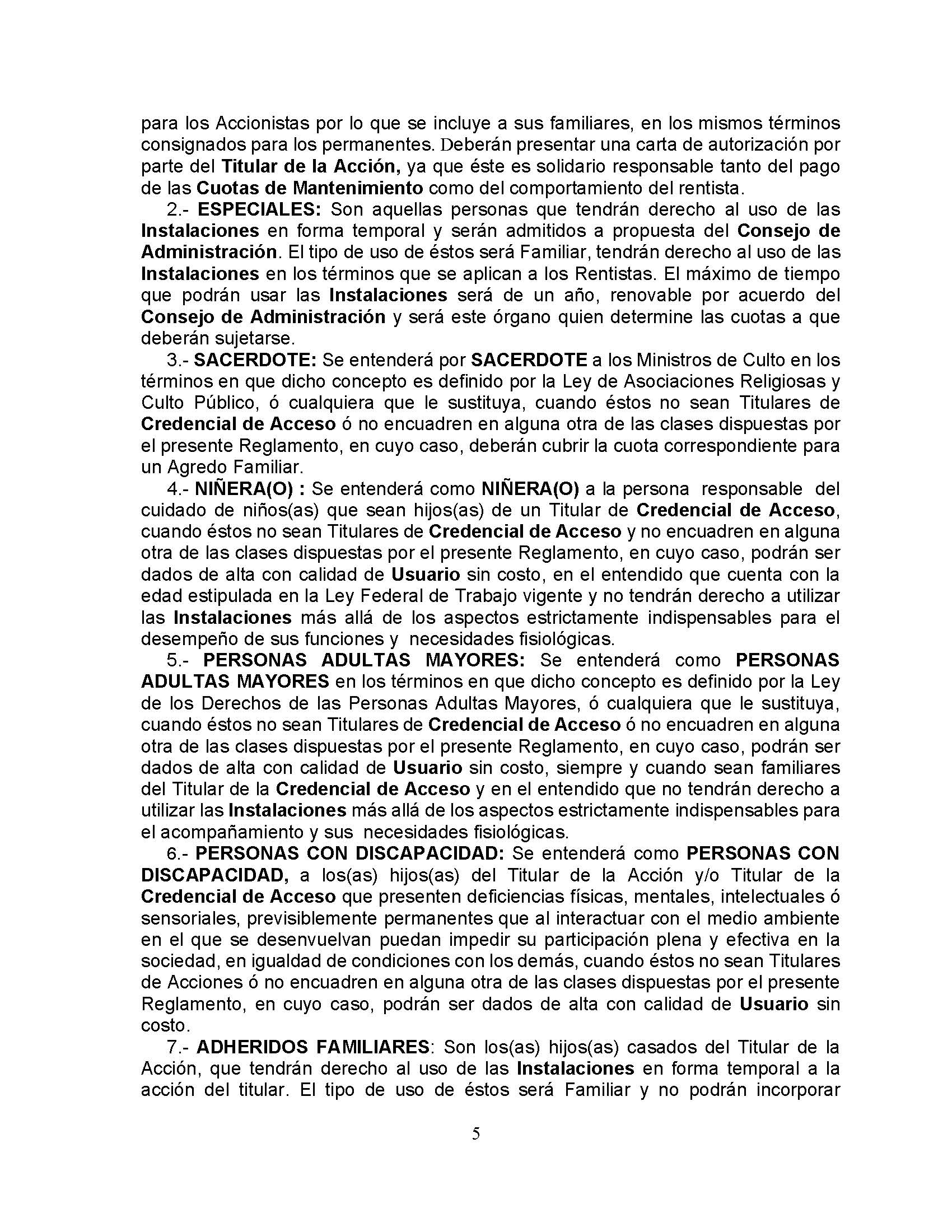 Reglam de funcionamiento publicado 01 feb 2023 Pgina 05